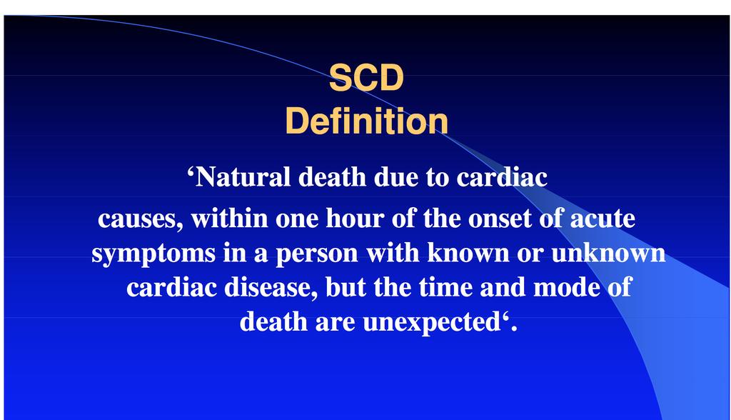 Sudden Cardiac