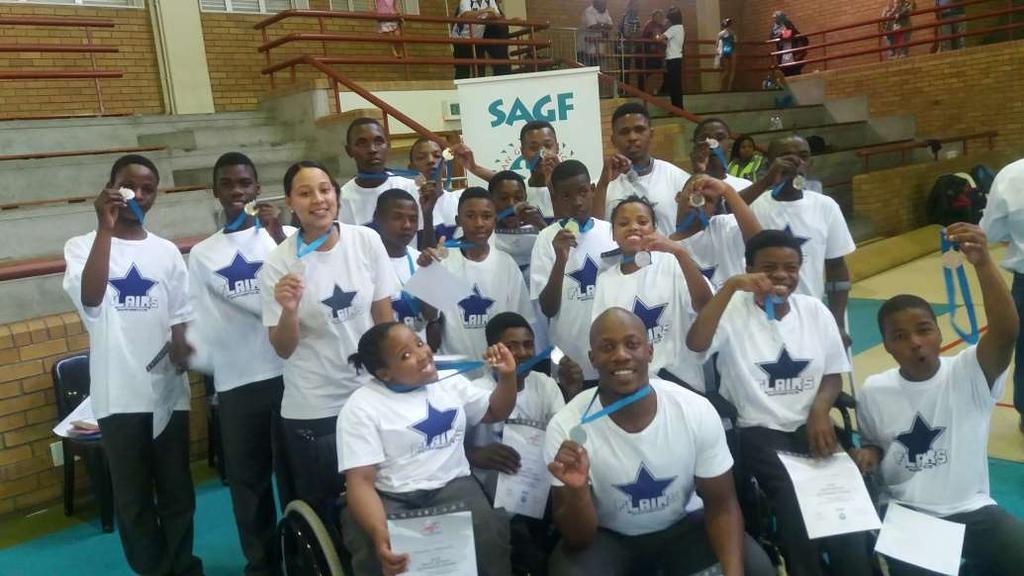 Flairs Sports Academy Sports classes Current Projects: Tembaletu Special School (Gugulethu) Project started in 2015 working with two of the practical classes The Gymnastics classes give the learners
