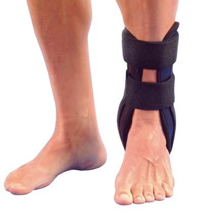 AB2340 ANKLE STIRRUP RECOVERY AB2340 Ankle Stirrup Recovery This ankle stirrup is padded with slow recovery foam that provides a high comfort in combination pressure absorbtion.