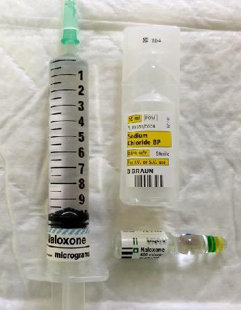 Respiratory Depression Titrate to effect - dilute 1ml in 10ml saline One ampoule of a drug is usually
