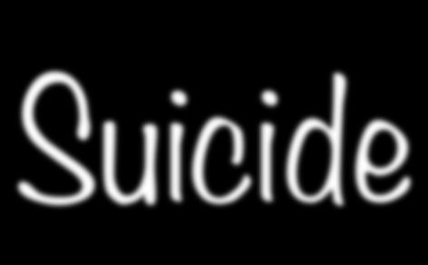 Suicide Suicidal thoughts and behaviors occur with a much higher than average frequency among people with mental disorders.