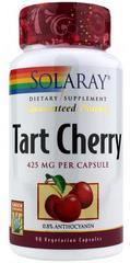 Tart Cherry The Montmorency variety of tart or sour cherry contains anthocyanins and other phytochemicals, such as quercetin.