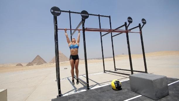 Bar Muscle ups: Every repetition of the bar muscle up must