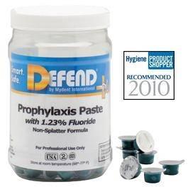 Prophy Pastes PROPHY PASTE PLUS - DEFEND PROPHY PASTE PLUS - DEFEND DEFEND+PLUS Prophy Paste contains balanced ingredients for a smooth, pliable and splatter-free formula that delivers superior