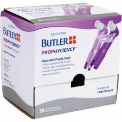 99 The Butler Prophyciency Clean & Polish disposable prophy angle with ButlerBloom Contouring Cup cleans and polishes without using prophy paste.