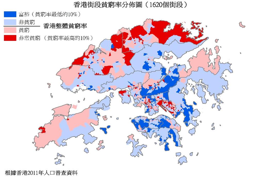*Appendix 2 Determinants of poverty and potential interventions to alleviate poverty in Hong Kong. The distribution of poverty rates across large street blocks (LSB) in Hong Kong.
