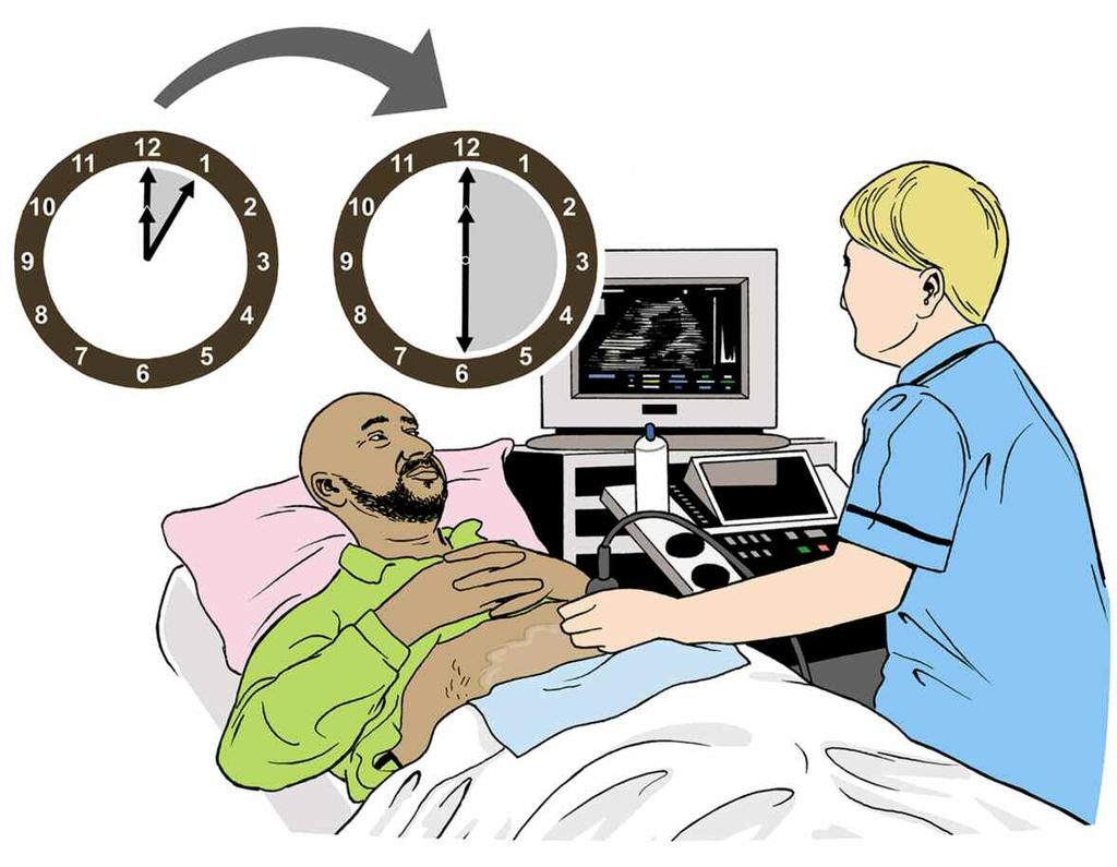 Having an ultrasound The radiographer will move a microphone over the part of your body that is being scanned. It is not painful but you will feel some gentle pushing.