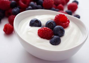 Yogurt Yogurt is a great source of bone building calcium, but its real strength lies in live beneficial bacteria, known as probiotics, that keep down the growth of harmful bacteria in your gut.