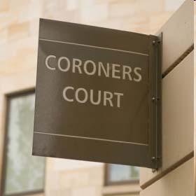 Suicide: Coroner s verdict Suicide should never be presumed, but must always be based upon some evidence that the deceased intended to take his own