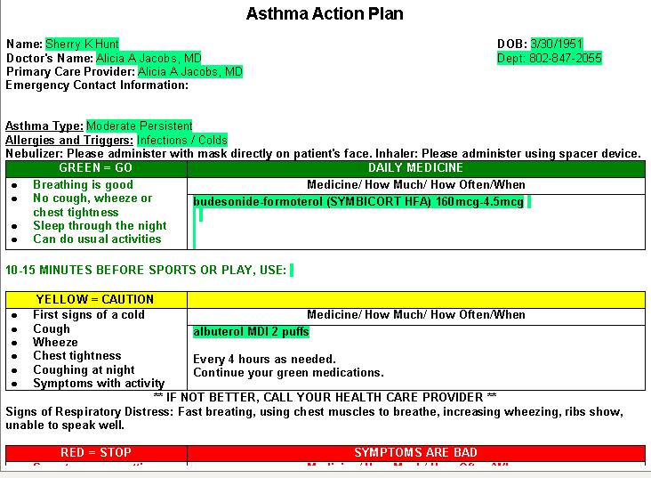 Asthma Action