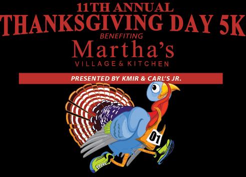 Dear Friend, Thank you for signing up to participate in our 11th Annual Thanksgiving Day 5K and for your fundraising efforts on behalf of Martha s Village and Kitchen.