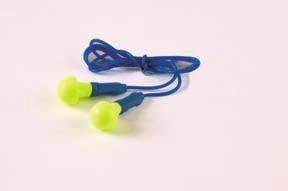 L=22dB 3M No-Touch Earplugs The colourful pod earplugs Available corded SNR: 35dB 3M Pistonz Earplugs The earplug