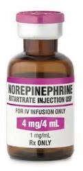Because norepinephrine is the