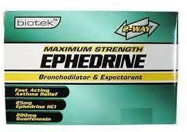 Ephedrine, and pseudoephedrine are plant