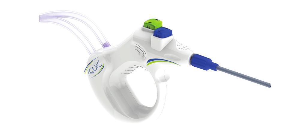 TM Battery Powered Suction Irrigation Unique one-piece design separates sealed battery from saline bag to prevent electrical shorting Color