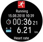 NOTIFICATIONS If you are training outside the planned heart rate zones or speed/pace zones, your watch notifies you with a vibration. PAUSING/STOPPING A TRAINING SESSION 1.