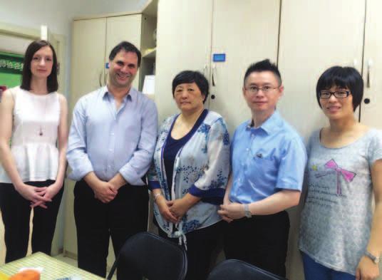 Strengthening ties with China In August, Professor David Forbes, Director of ACPMH, visited China to attend the 5th Association of Pacific Rim Universities (APRU) Symposium on Brain and Mind Research
