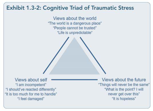 Cognitive Triad of Traumatic Stress