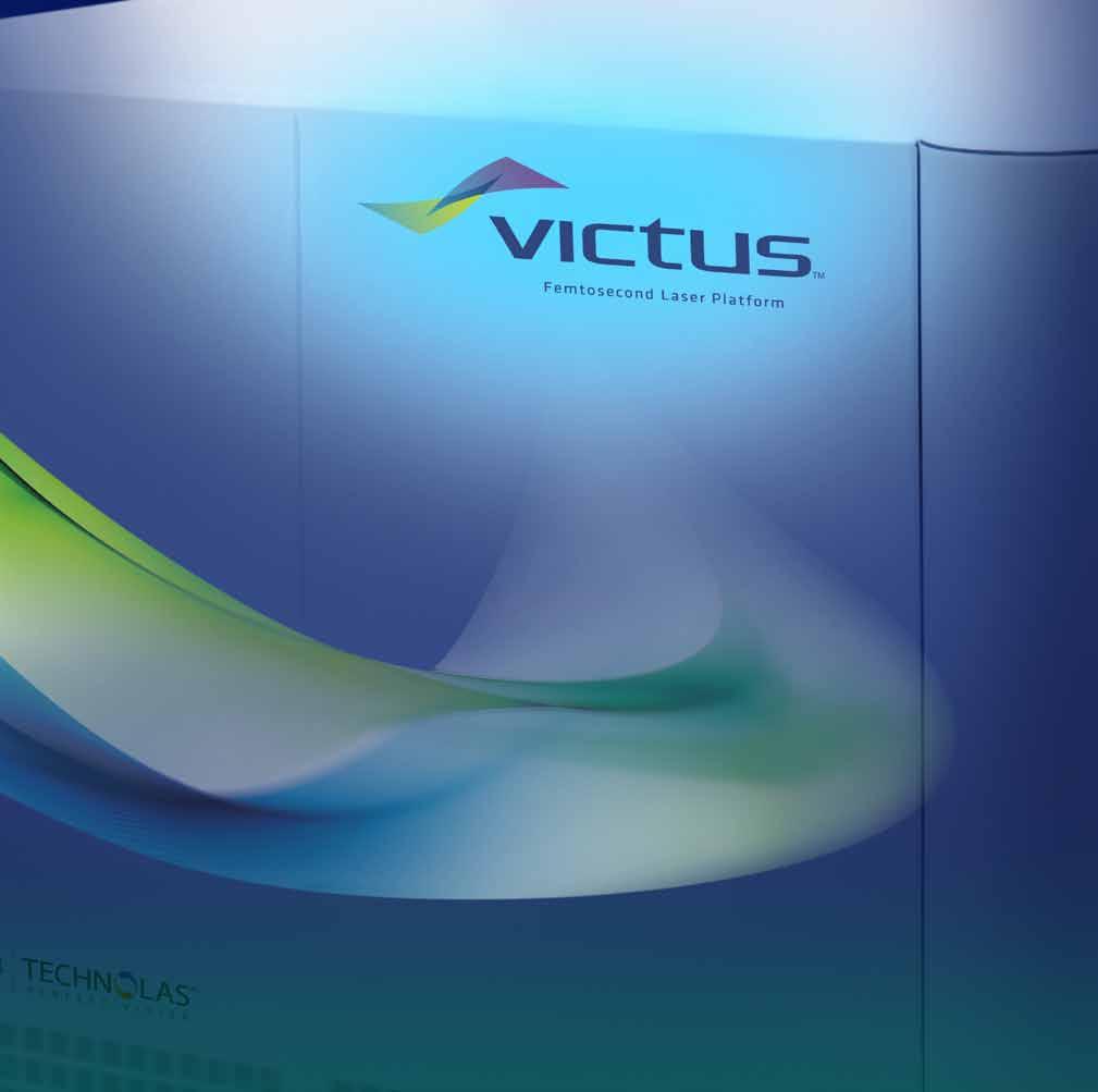 FEMTOSECOND TECHNOLOGY that empowers Introducing VICTUS the first femtosecond laser capable of exceptional performance across cataract and corneal (LASIK