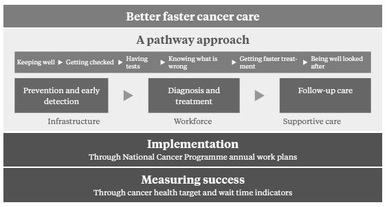Overview Introduction The National Cancer Programme brings together the work of the district health boards (DHBs), regional cancer networks and the Ministry of Health (the Ministry) to implement the