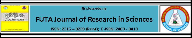 FUTA Journal of Research in Sciences, Vol. 12 (2) 2016:252-259 INVESTIGATING STORAGE DURATION AN