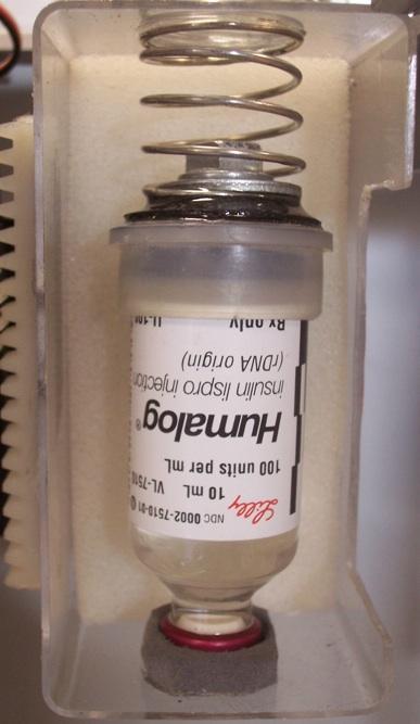 Insulin Bottle Holder Holds two types of insulin bottles
