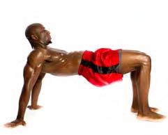 9 SIDE PLANK JUMP Start in the plank position.