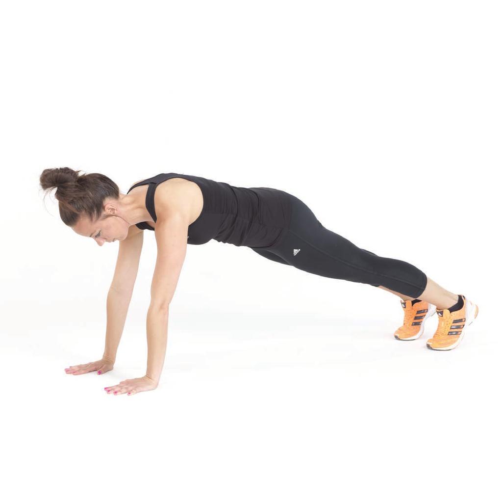 5B Mountain Climbers Start in the press up position Bring the right