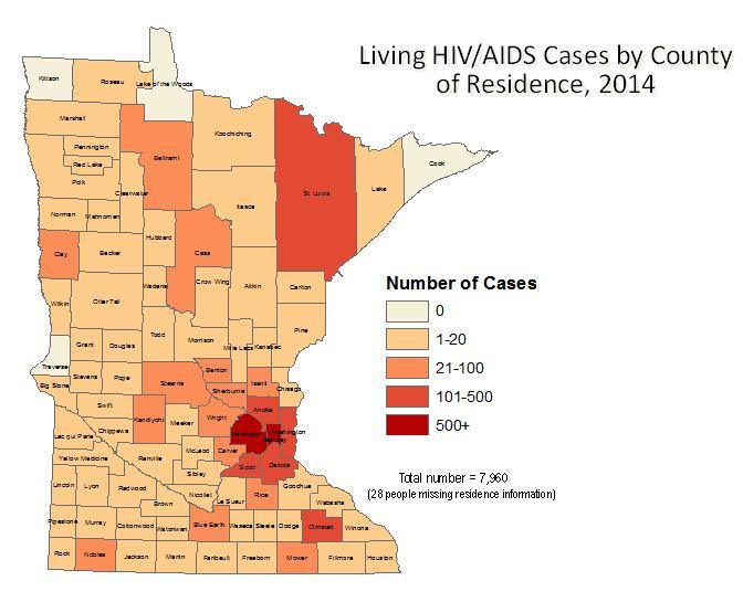 SCOPE OF HIV/AIDS IN MINNESOTA National Perspective Compared to the rest of the nation, Minnesota is considered to be a low- to-moderate HIV/AIDS incidence state.