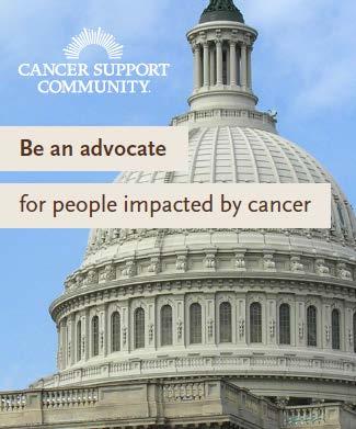 Join CSC s Grassroots Movement Help ensure that people touched by cancer have access to quality, comprehensive cancer care that includes social and emotional support.