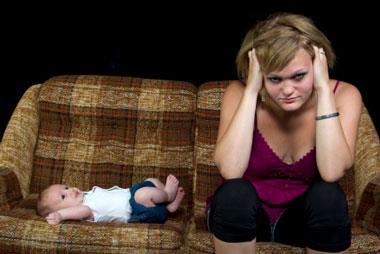 Postpartum psychosis -seek immediate attention- manic episodes, erratic behaviour, paranoia, delusional
