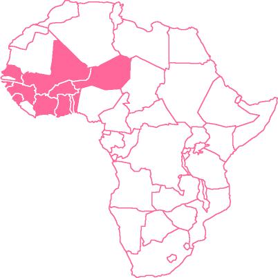 Onchocerciasis in Africa Onchocerciasis Control Program (OCP) Countries