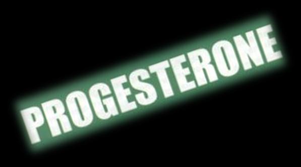 Oestrogen and progesterone levels are