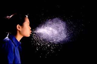An unimpeded sneeze sends 2000 to 5000 droplets into the air.