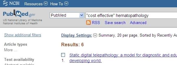 PubMed Search on