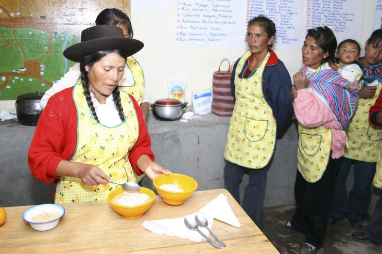 Engaging small-scale producers Peru Implementing a fortification programme in a system with many small- or mediumscale producers is more complex than working in a system where a small number of large