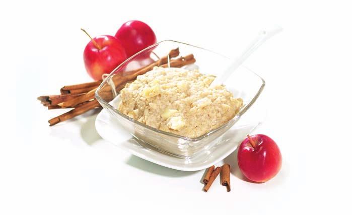 Cinnamon Apple Oatmeal Everybody knows the benefits of oatmeal: it s hearty, filling, and heart healthy.