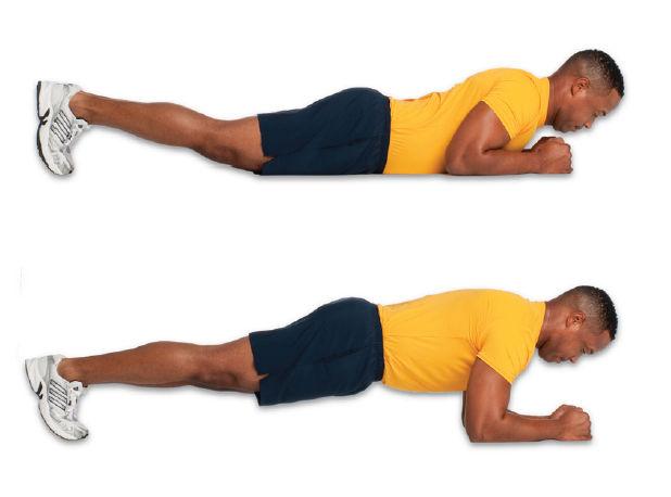 18 Level 1 Warm Up & Strength Pillar Preparation (Level 1) Pillar Bridge (*30 Sec Hold) Lie face down with your forearms on the deck under your chest.