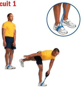 When you feel a stretch, return to the standing position by contracting the glute and hamstring of your planted leg.