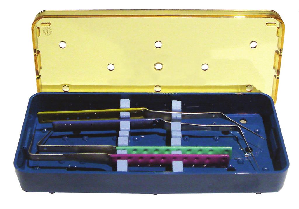 BROKEN FILE EXTRACTION KIT The GoldenDent FS BFE utilizes Transferred Oscillation Technology to safely and effectively remove separated files within the canal.