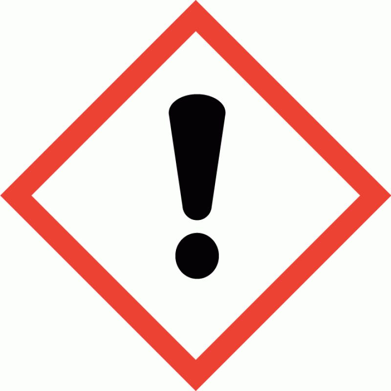 Signal word Hazard statements Precautionary statements Warning EUH208 Contains Perfume. May produce an allergic reaction. H315 Causes skin irritation. H319 Causes serious eye irritation.