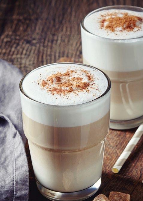 hot coffeechoc Ingredients for 1 person 250 ml of skimmed or semi-skimmed milk 1 tablespoon of brown sugar 1 tablespoon of cocoa powder 1 tablespoon of (decaf) instant coffee Preparation Heat up the