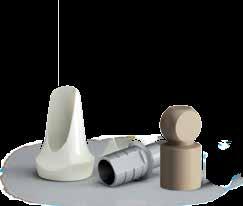 MULTI-SCAN ABUTMENT INTENDED USE - Cemented-retained restoration. - Screw-retained restoration.