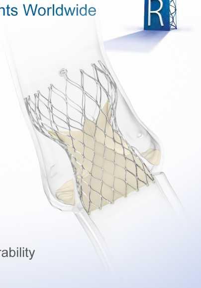 Building on the CoreValve Foundation Proven in More Than 65,000 Implants Worldwide Self-Expanding Frame Conforms and seals to the annulus The foundation for recapturability Supra Annular Valve Design