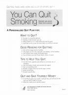 USING THE CESSATION TEAR SHEET, YOU CAN QUIT SMOKING Once tobacco use has been documented a plan of cessation strategies should be outlined.