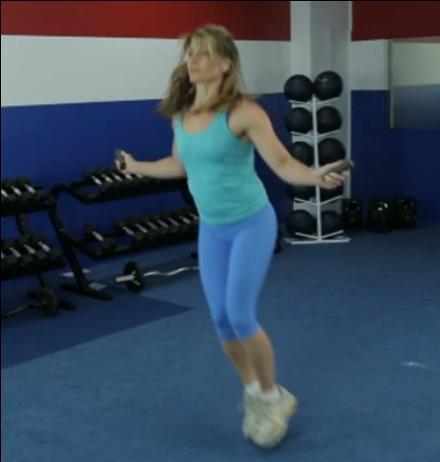 21. Jump Rope (Side To Side) Do a two foot