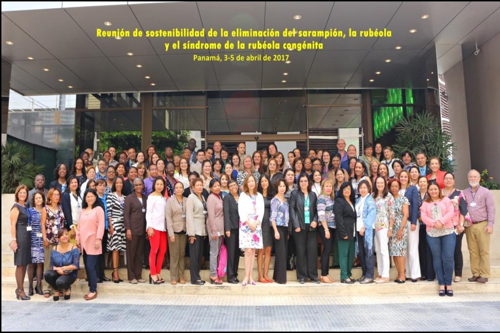 AMERICAS: High level support to sustain the elimination of measles, rubella and CRS Strategy and Action Plan to sustain elimination to be presented for endorsement at the next Pan American Sanitary