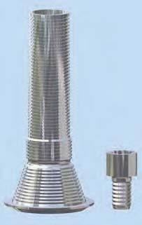 Fig. 13: CAL titanium cylinder and screw for Multi- Unit Abutment Fig.