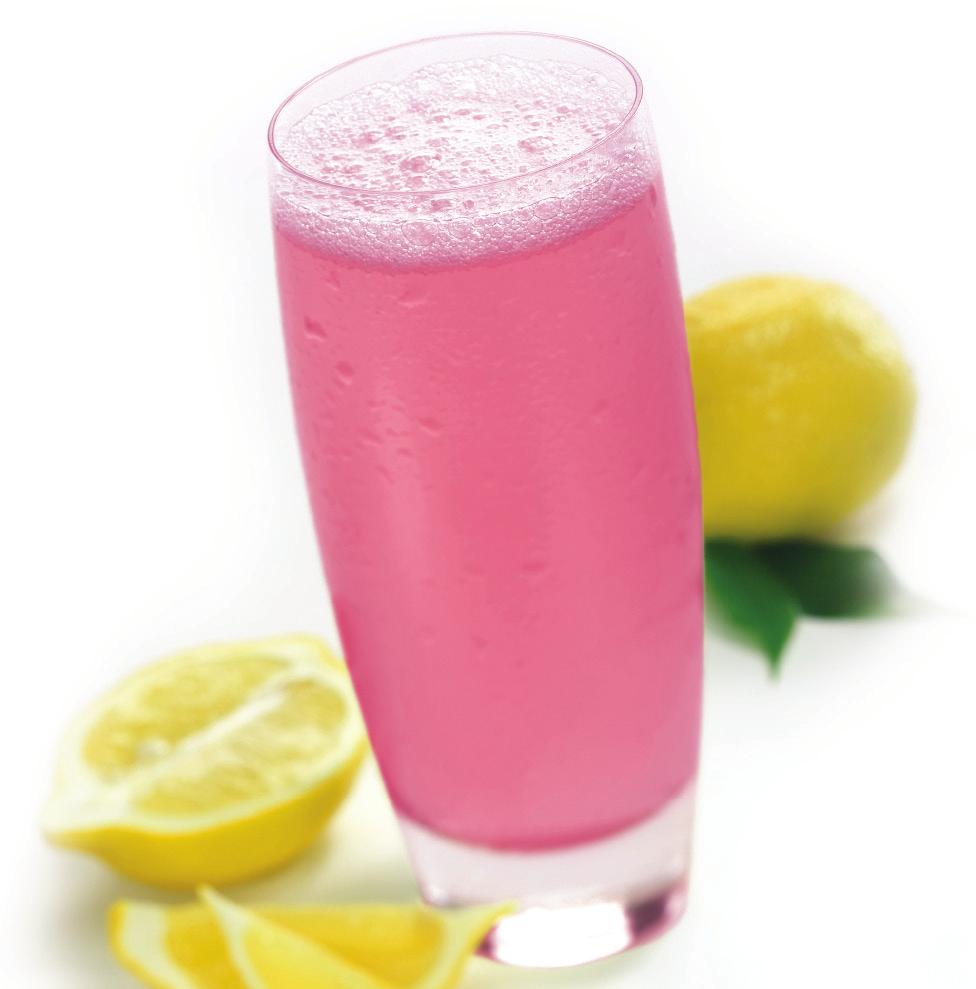 DRINK CONCENTRATE Pink Lemonade INGREDIENTS: Hydrolyzed gelatin, water, fructose, citric acid, malic acid,sodium citrate, natural flavor, potassium sorbate and sodium benzoate to preserve freshness,