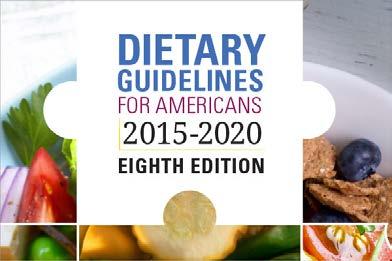 Nutrition and Health Info Sheet: Dietary Guidelines for Am